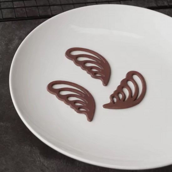 Silikon Kanat Şeklinde Çikolata ve Şeker Kalıbı 10 Lu Silikon Kanat Şeklinde Çikolata ve Şeker Kalıbı 10 Lu