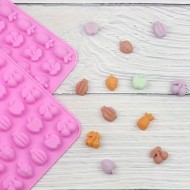 Silikon Kek Kalıp Çikolata Minik Meyve Figürleri Kalıbı Şeker Hamuru Jelibon Kalıbı Silikon Kek Kalıp Çikolata Minik Meyve Figürleri Kalıbı Şeker Hamuru Jelibon Kalıbı