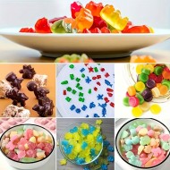 Silikon Kek Kalıp Çikolata Minik Meyve Figürleri Kalıbı Şeker Hamuru Jelibon Kalıbı