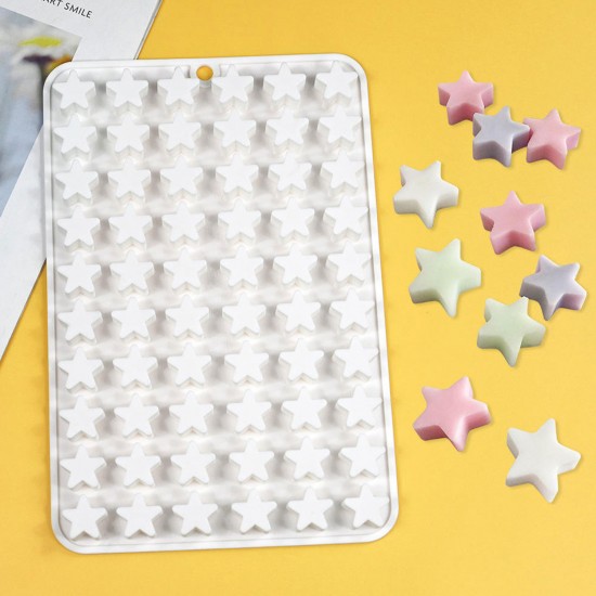 Silikon Kek Kalıp Sugarcraft Minik Yıldız Figürleri Kalıbı Şeker Hamuru Jelibon Kalıbı Silikon Kek Kalıp Sugarcraft Minik Yıldız Figürleri Kalıbı Şeker Hamuru Jelibon Kalıbı
