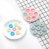 Silikon Mini Donut Çikolata Ve Jelibon Kalıbı 7 Li Silikon Mini Donut Çikolata Ve Jelibon Kalıbı 7 Li