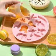 Silikon Safari Figürleri Şeker Hamuru Ve Jelibon Kalıbı 9 Lu Silikon Safari Figürleri Şeker Hamuru Ve Jelibon Kalıbı 9 Lu