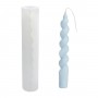 Silikon Şamdanlık Mum Kalıbı İtalyan Burgulu 18.7 CM Silikon Şamdanlık Mum Kalıbı İtalyan Burgulu 18.7 CM