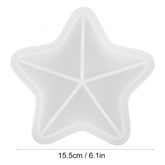 Silikon Yıldız Kase Kalıbı - Epoksi, Beton ve Alçı için Dekoratif Tepsi & Çerezlik Kalıbı Silikon Yıldız Kase Kalıbı - Epoksi, Beton ve Alçı için Dekoratif Tepsi & Çerezlik Kalıbı