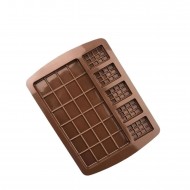 Tablet Silikon Çikolata Kalıbı Mini  Tablet Silikon Çikolata Kalıbı Mini