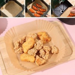 Tek Kullanımlık Tabak  Kare  Air Fryer Için Pişirme Kağıdı 50'li 16 CM  Tek Kullanımlık Tabak  Kare  Air Fryer Için Pişirme Kağıdı 50'li 16 CM