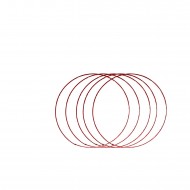 Tel Taç Çemberi 3 MM 18 CM (12 Adet) Tel Taç Çemberi 3 MM 18 CM (12 Adet)