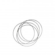 Tel Taç Çemberi 3 MM 18 CM (12 Adet) Tel Taç Çemberi 3 MM 18 CM (12 Adet)