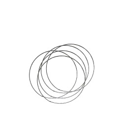 Tel Taç Çemberi 3 MM 18 CM (12 Adet) Tel Taç Çemberi 3 MM 18 CM (12 Adet)
