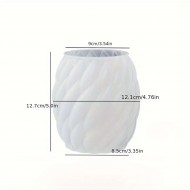 Silikon Mum Yağmur Damlası Şekilli Büyük Boy 3D Geometrik Kavisli Sütun Sabun Kalıbı Silikon Mum Yağmur Damlası Şekilli Büyük Boy 3D Geometrik Kavisli Sütun Sabun Kalıbı