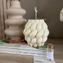 Silikon Mum Yağmur Damlası Şekilli Büyük Boy 3D Geometrik Kavisli Sütun Sabun Kalıbı Silikon Mum Yağmur Damlası Şekilli Büyük Boy 3D Geometrik Kavisli Sütun Sabun Kalıbı