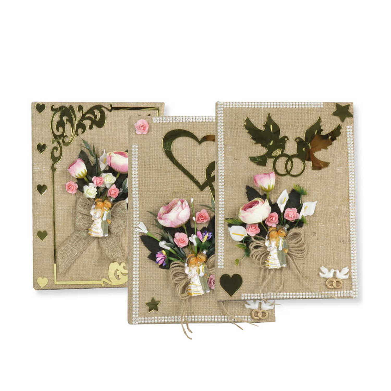 Anı Defteri Süslenmiş Kanaviçe Kaplama Modeli Anı Defteri Süslenmiş Kanaviçe Kaplama Modeli