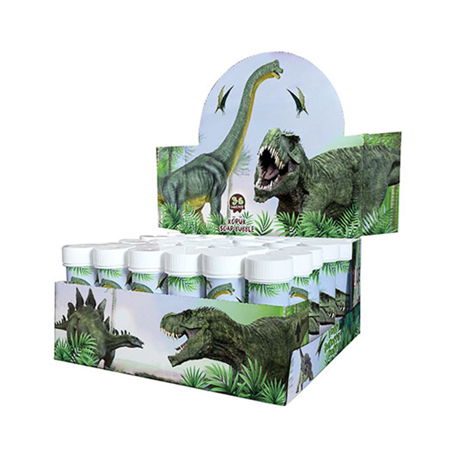 Jurassic Temalı Köpüklü Üflemeli Baloncuk (8 Adet) Jurassic Temalı Köpüklü Üflemeli Baloncuk (8 Adet)