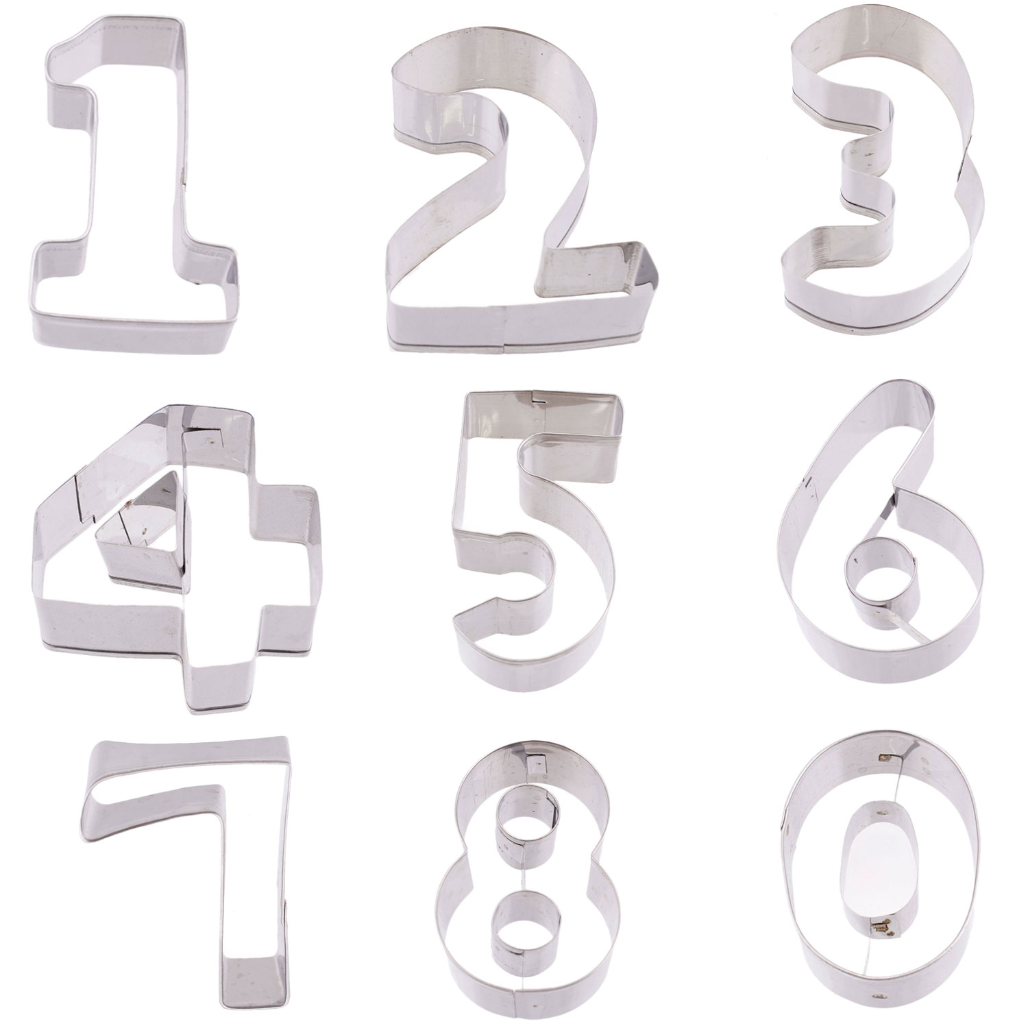 Kek Kurabiye Ve Pasta Kalıbı Metal 1 Sayı Büyük Boy Rakam 8.5 CM Kek Kurabiye Ve Pasta Kalıbı Metal 1 Sayı Büyük Boy Rakam 8.5 CM