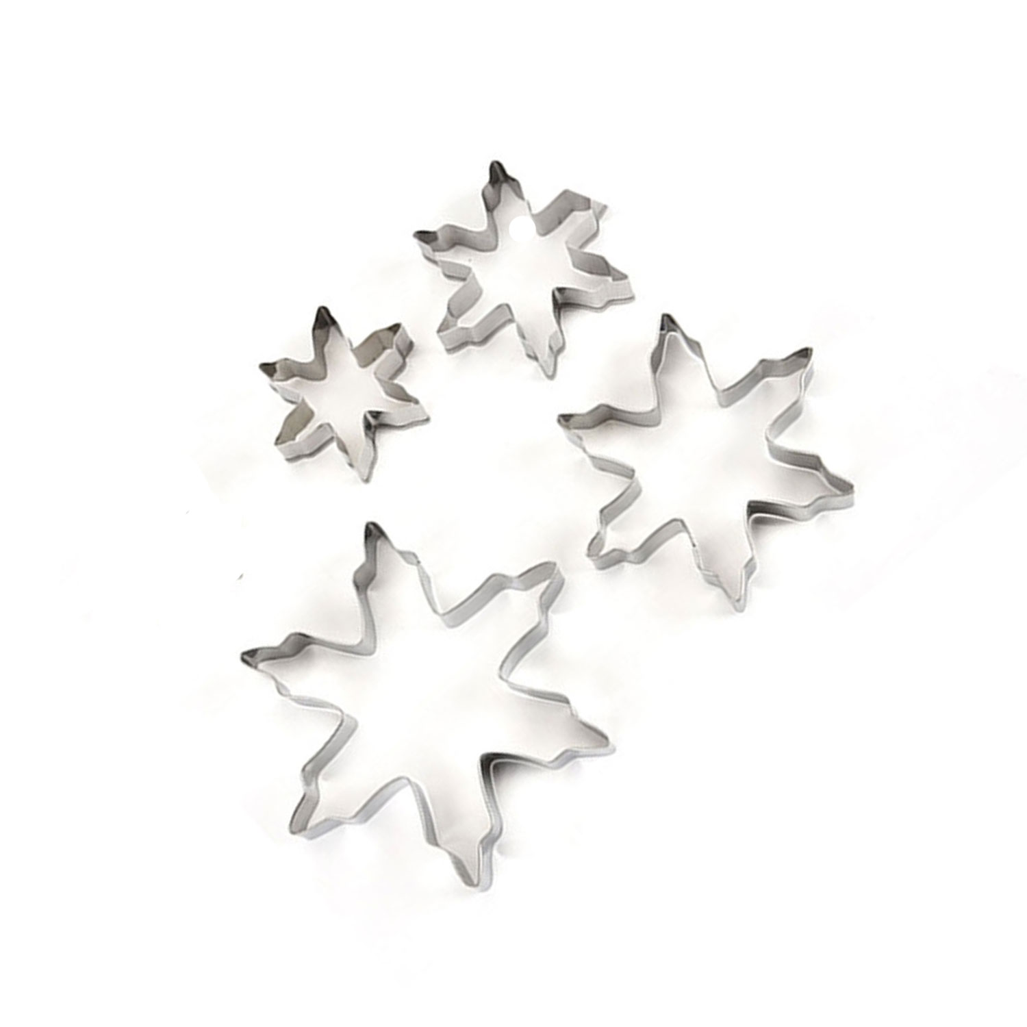 Kek Kurabiye Ve Pasta Kalıbı Metal 4 Lü Set Kartanesi Modeli Kek Kurabiye Ve Pasta Kalıbı Metal 4 Lü Set Kartanesi Modeli