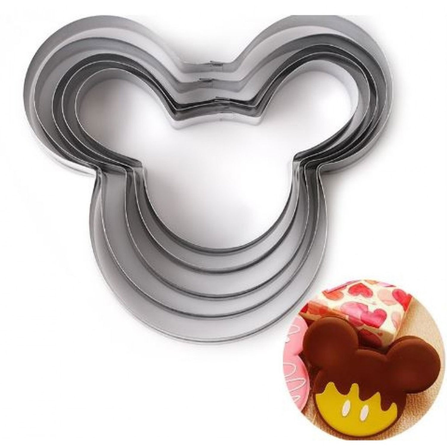 Kek Kurabiye Ve Pasta Kalıbı Metal 5 Li Set Mickey Mause Kek Kurabiye Ve Pasta Kalıbı Metal 5 Li Set Mickey Mause